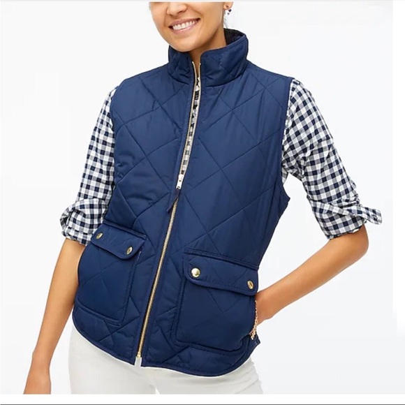 J.Crew Puffer Vest - Picture 1 of 5